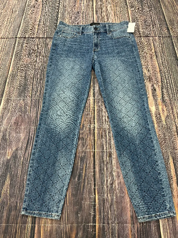 Jeans Skinny By White House Black Market In Blue Denim, Size: 6