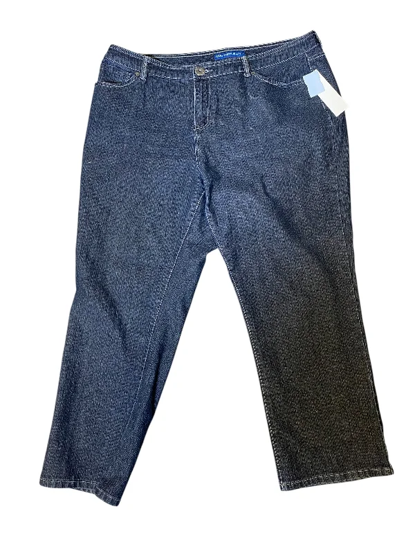 Jeans Straight By Avenue In Blue, Size: 20