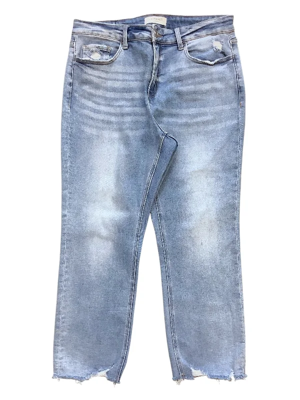 Jeans Straight By Clothes Mentor In Blue, Size: 16W