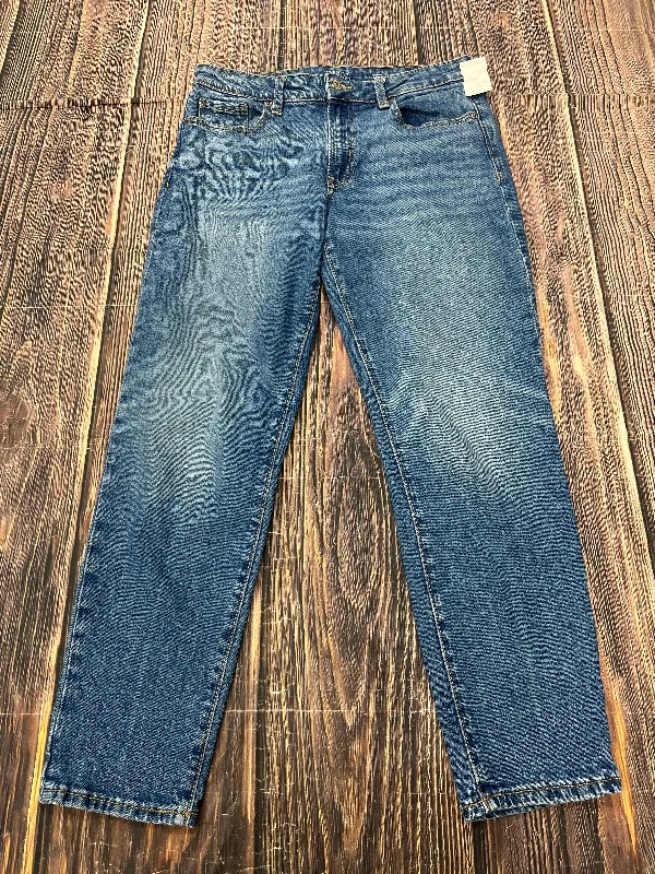 Jeans Straight By Old Navy In Blue Denim, Size: 6