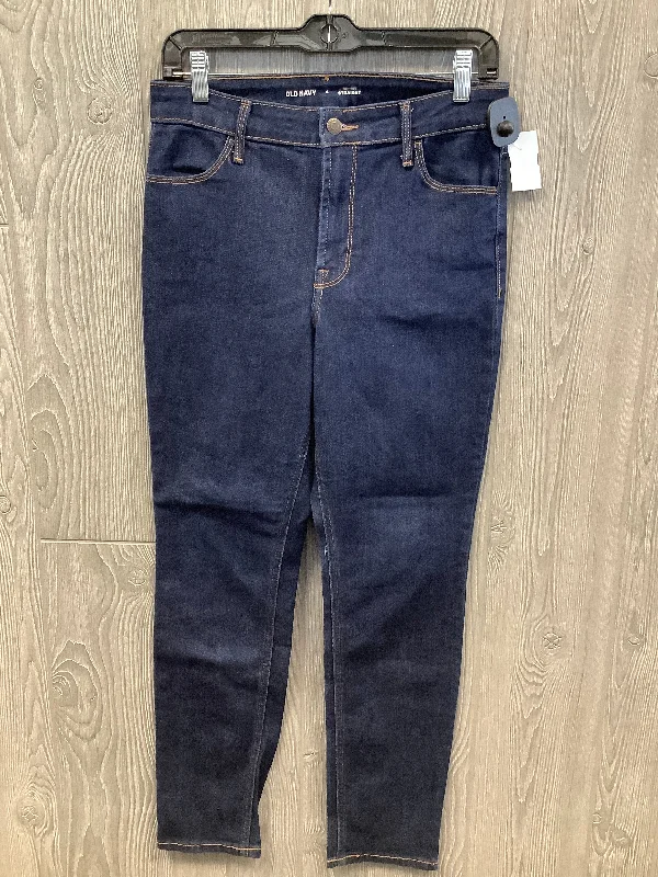 Jeans Straight By Old Navy In Blue Denim, Size: 6