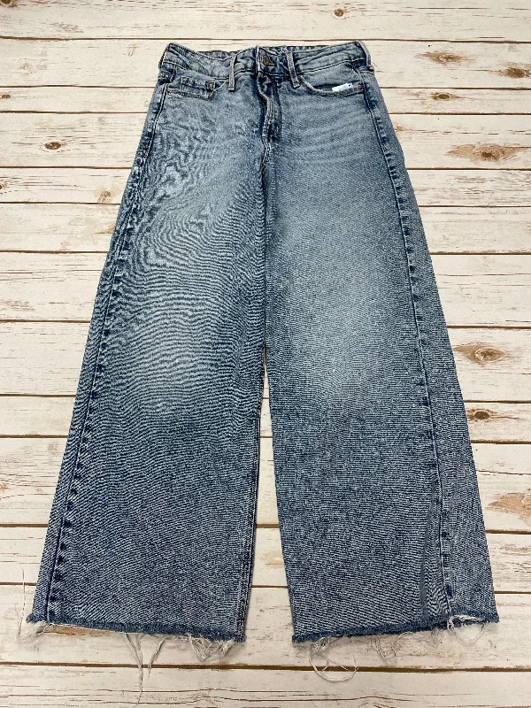 Jeans Wide Leg By Old Navy In Blue Denim, Size: 6