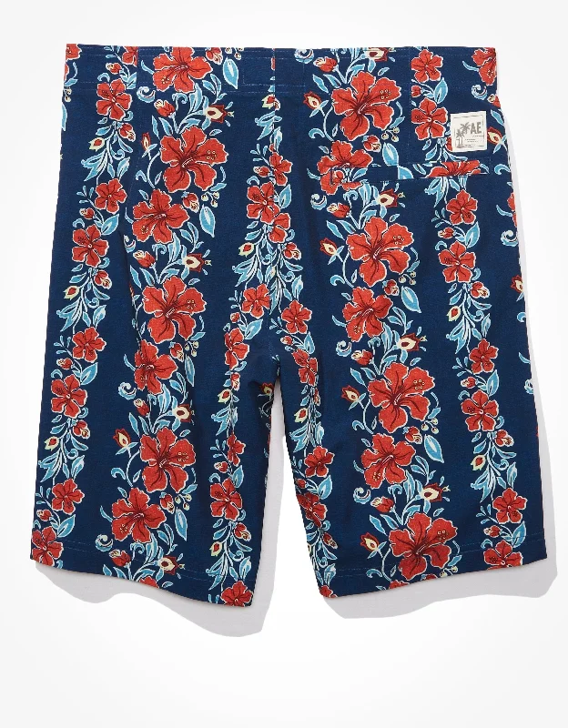 AE 9" Floral Classic Board Short