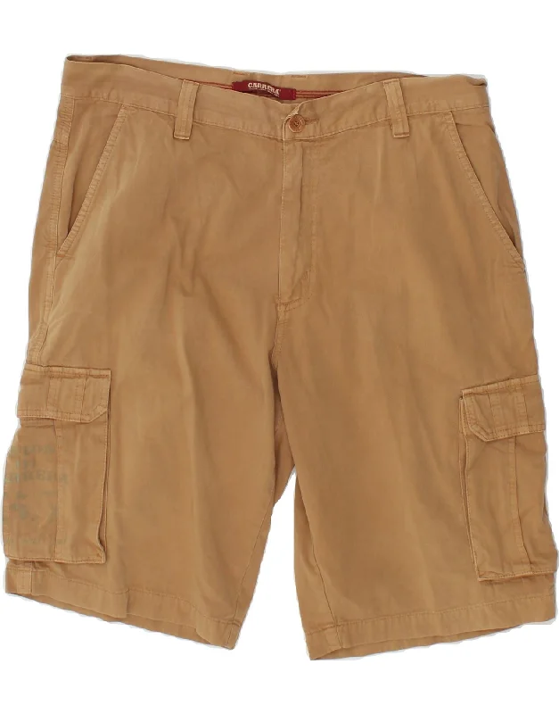 CARRERA Mens Cargo Shorts W36 Large Brown