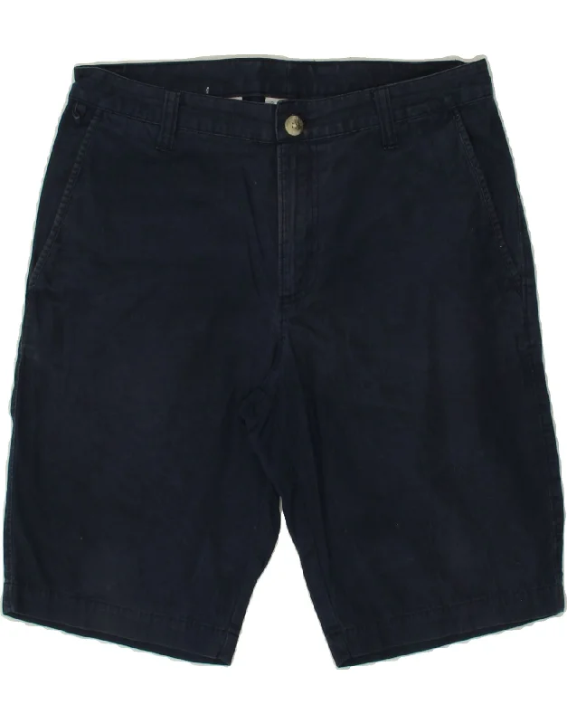 COLUMBIA Mens Chino Shorts W30 Medium Navy Blue Cotton