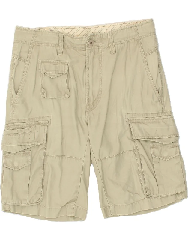 DIESEL Mens Cargo Shorts W31 Medium  Beige Cotton