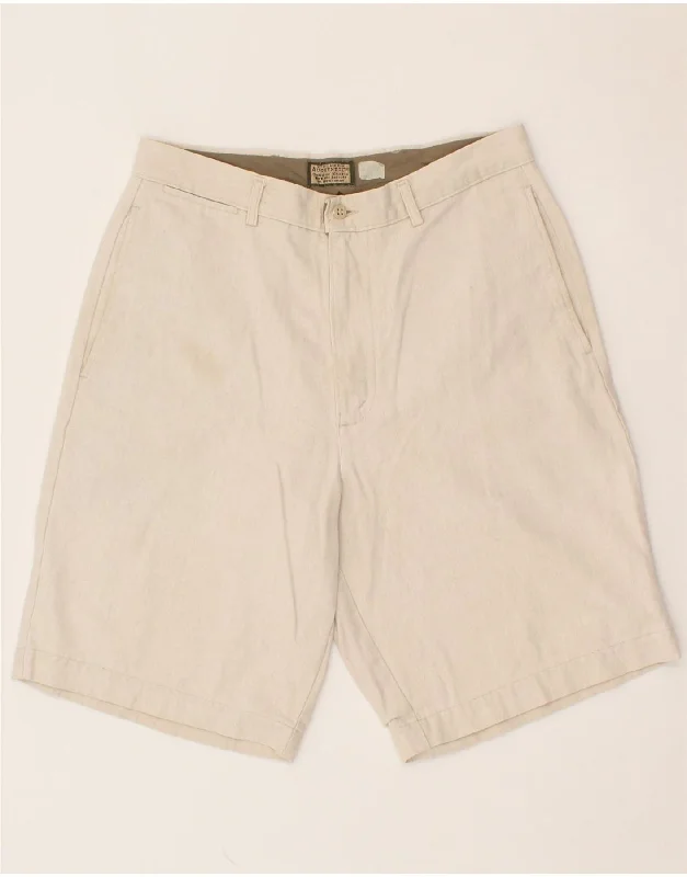 DOCKERS Mens Chino Shorts W32 Medium Beige Cotton