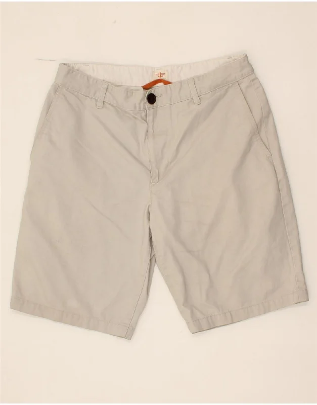 DOCKERS Mens Chino Shorts W32 Small Off White