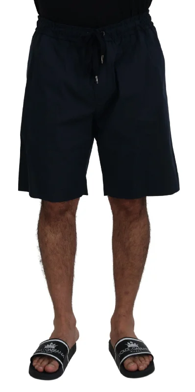 Dolce & Gabbana Elegant  Cotton Blend Men's Shorts