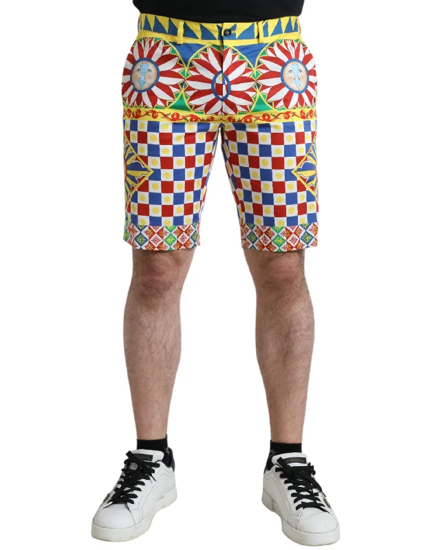 Dolce & Gabbana  Print Bermuda Men's Shorts