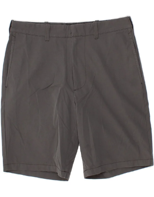 J. CREW Mens Chino Shorts W31 Medium Grey Polyester