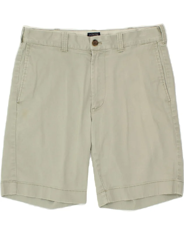 J. CREW Mens Chino Shorts W32 Medium  Green Cotton