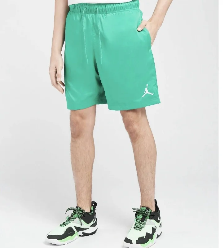 Jumpman Poolside Shorts In Stadium Green