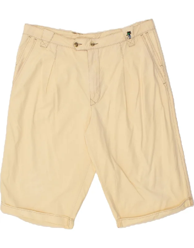 LEVI'S Mens Chino Shorts W40 XL Beige Cotton