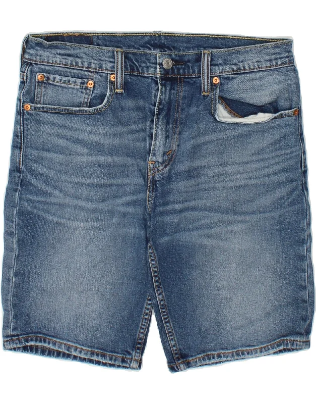 LEVI'S Mens Denim Shorts W32 Medium  Blue Cotton