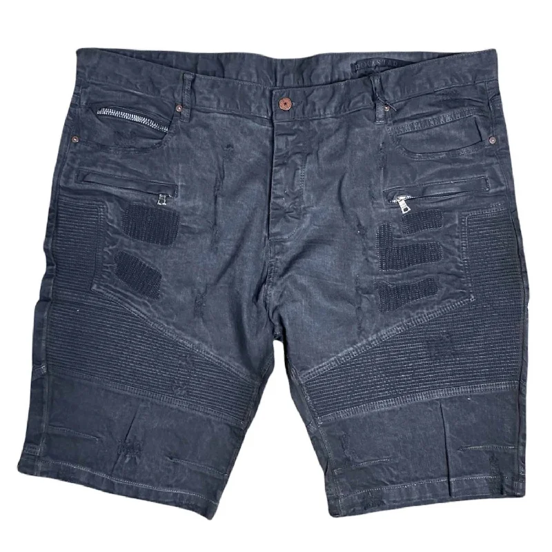 Men's Denim Short In Black