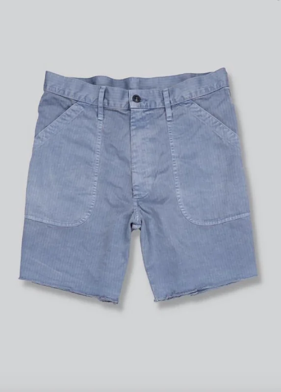 Men's Herringbone Naval Short In Air Force