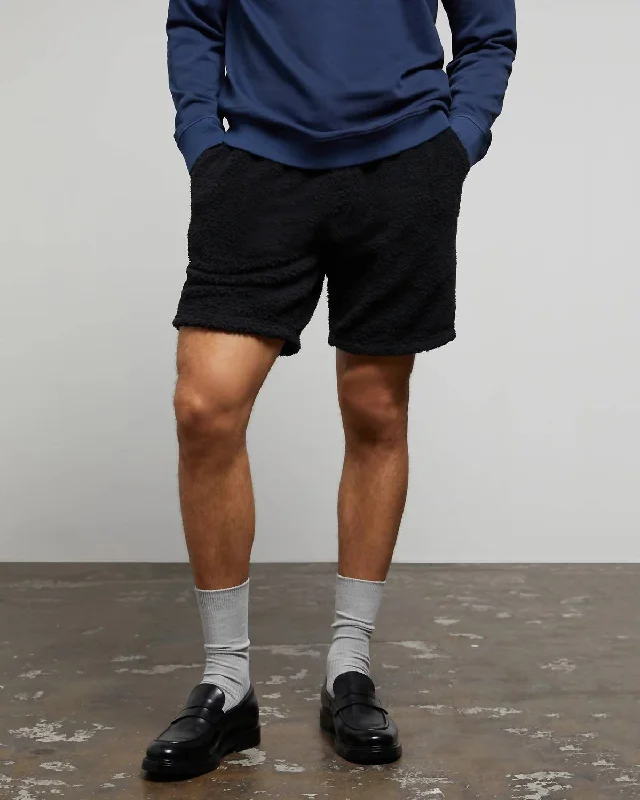 Mens Sherpa Short In Black