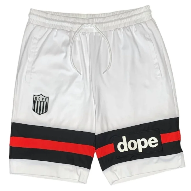 Men's Stripe Short In White