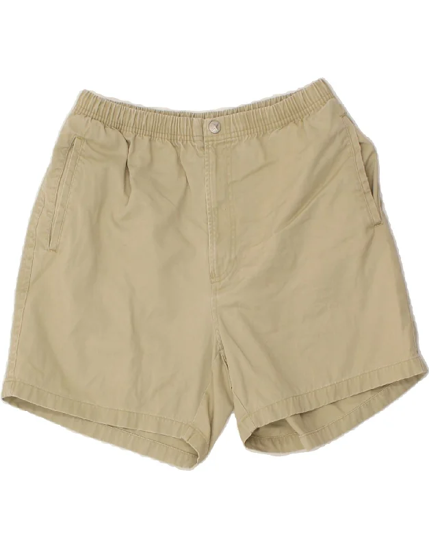 NAUTICA Mens Chino Shorts Small W30 Beige Cotton