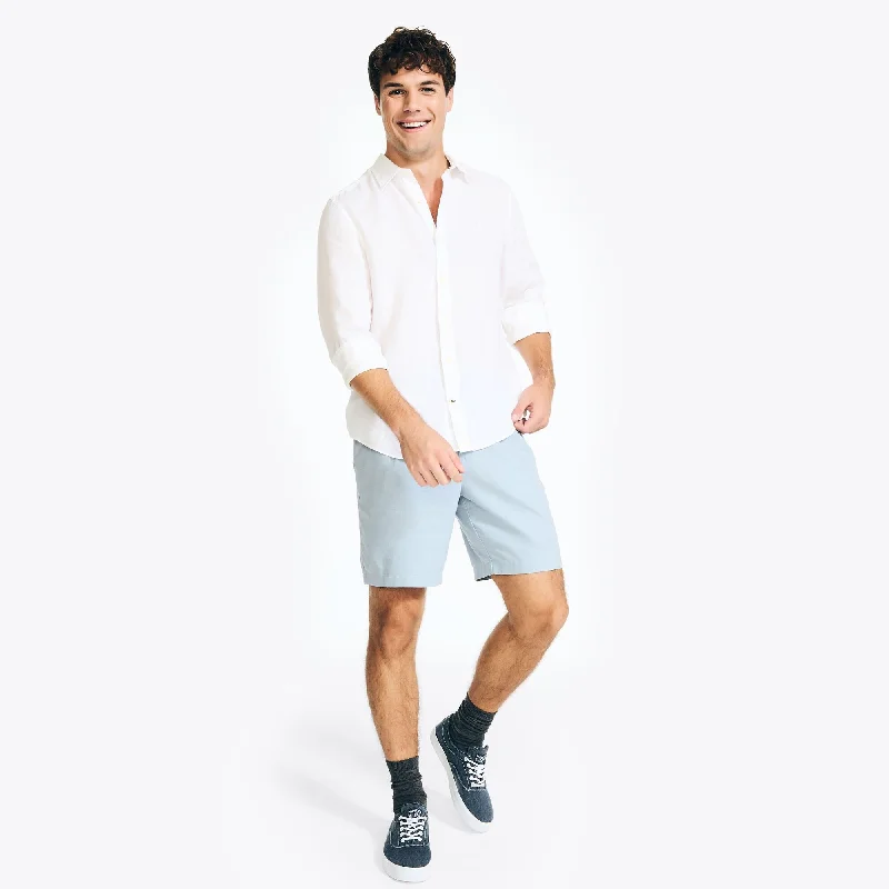 Nautica Mens Sustainably Crafted 8.5" Pleated Short