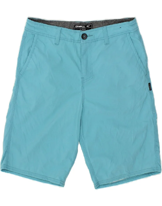 O'NEILL Mens Chino Shorts W29 Small Blue Nylon