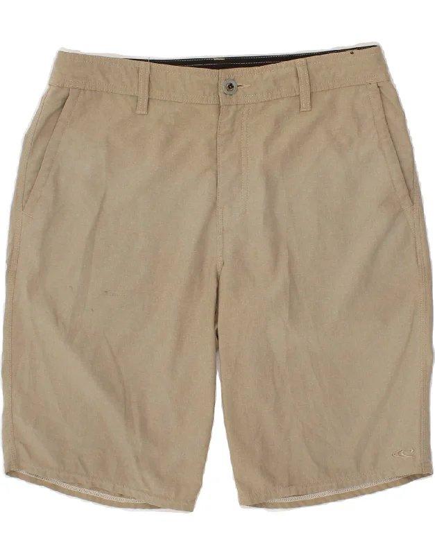 O'NEILL Mens Chino Shorts W32 Medium Beige Polyester