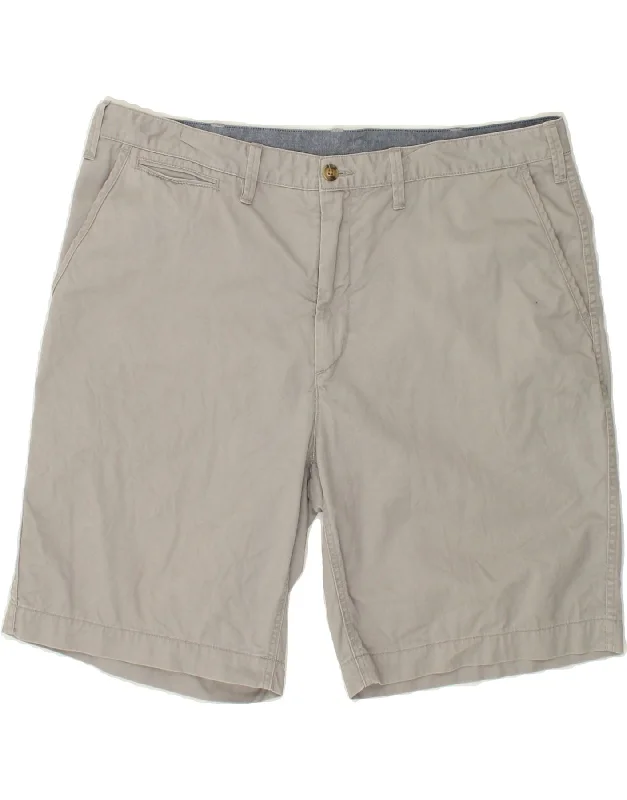 RALPH LAUREN Mens Relaxed Fit Chino Shorts W40 XL Grey Cotton