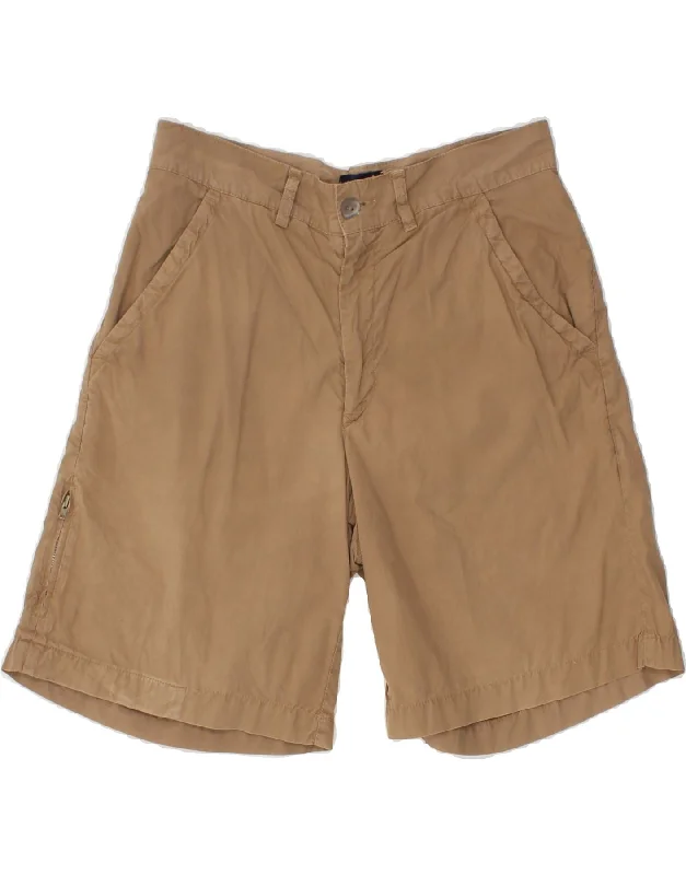 SUPERGA Mens Chino Shorts Small W28 Brown Cotton