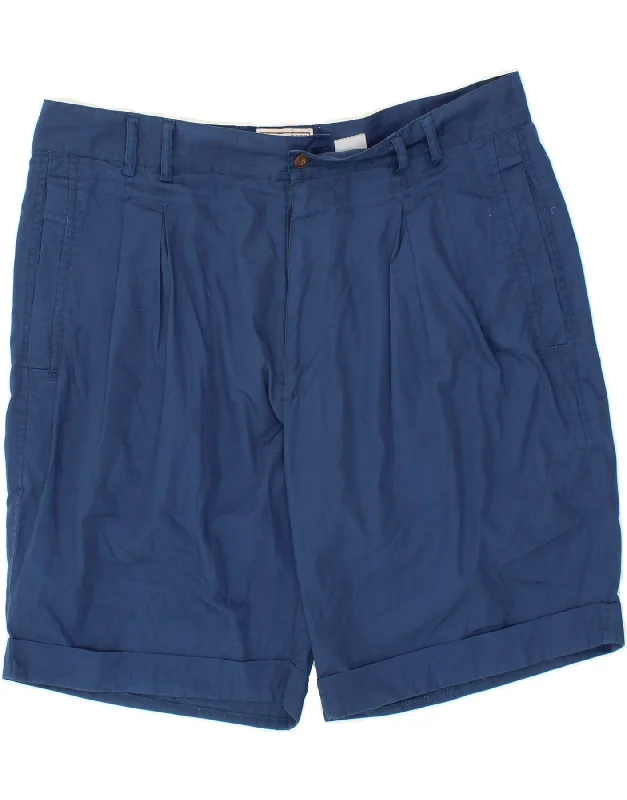 SUPERIOR Mens Chino Shorts W38 XL Blue