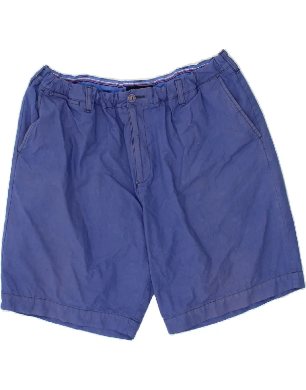 TOMMY HILFIGER Mens Chino Shorts W44 2XL Blue Cotton