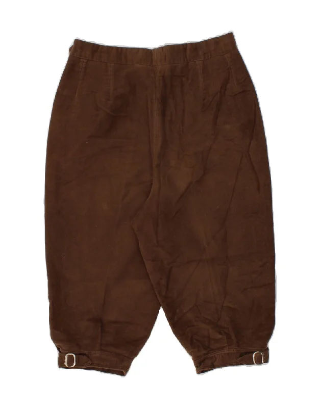 VINTAGE Mens Bermuda Shorts W28 Small Brown