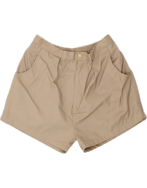 VINTAGE Mens Chino Shorts W30 Medium  Beige Polyester